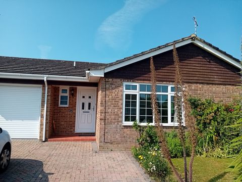 Brick bungalow with a garage in Bembridge